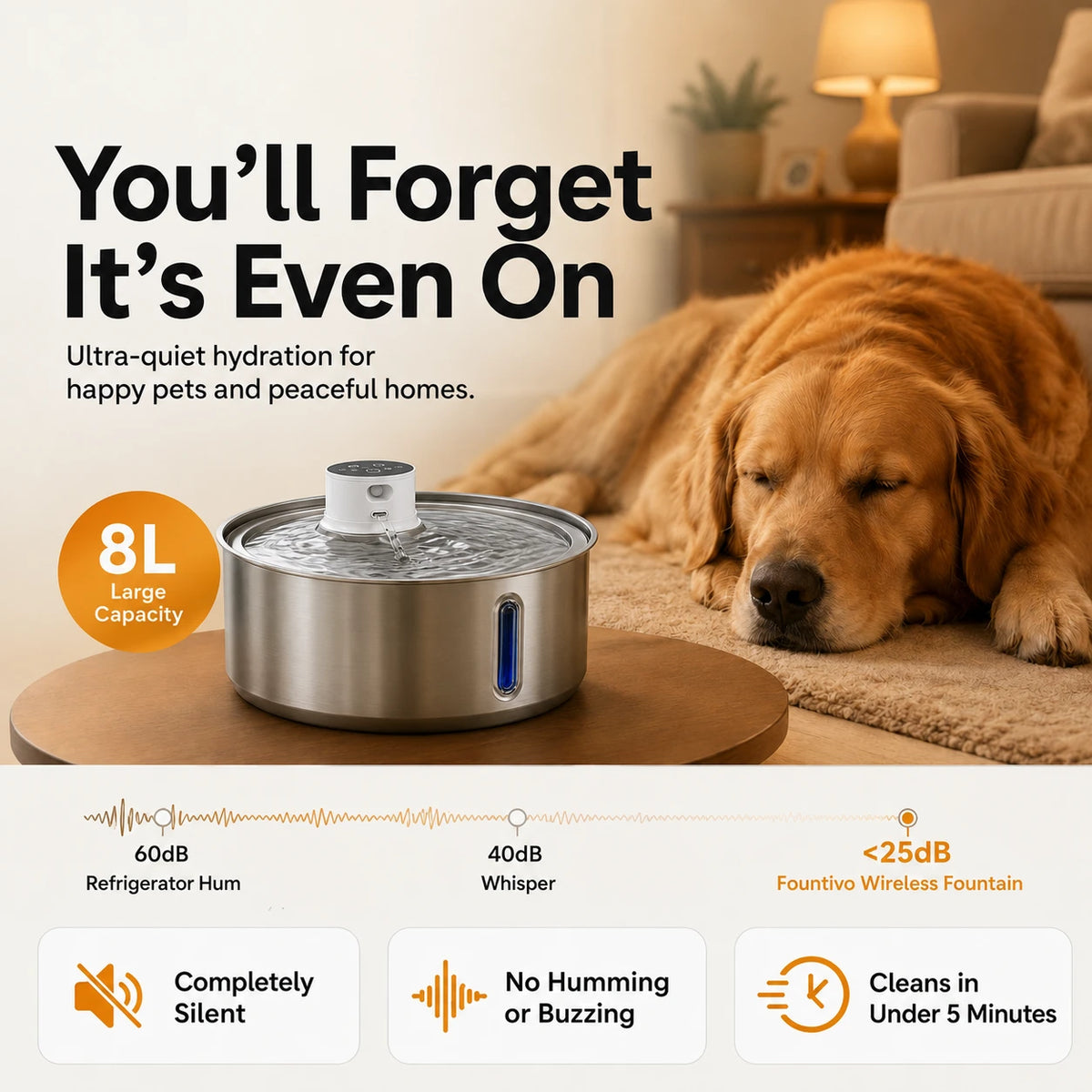 Fountivo Fresh Water Kit 8L