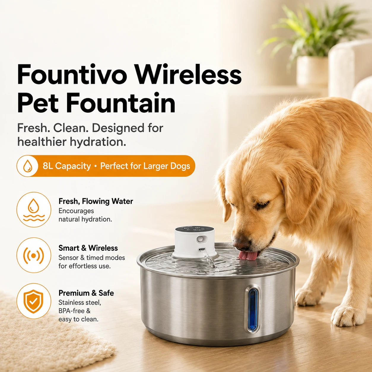 Fountivo Fresh Water Kit 8L