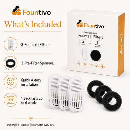 Fountivo™ Fountain Filters 4L