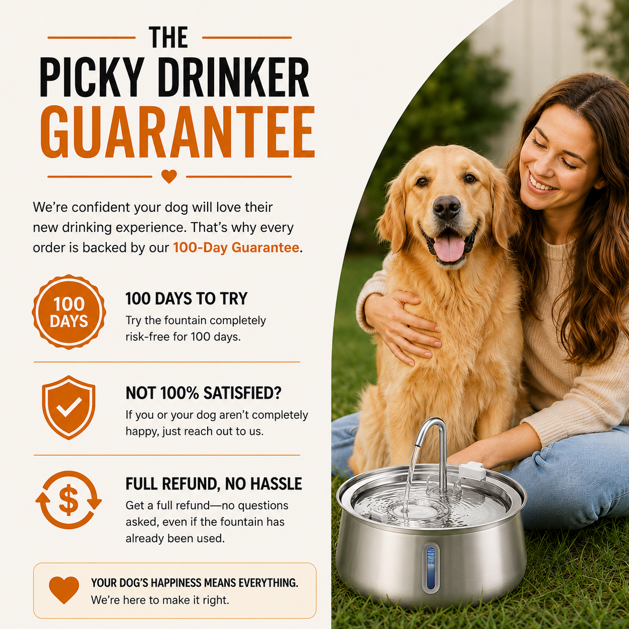 Fountivo Wireless Dog Water Fountain 4L