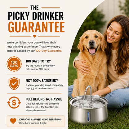 Fountivo Wireless Dog Water Fountain 4L